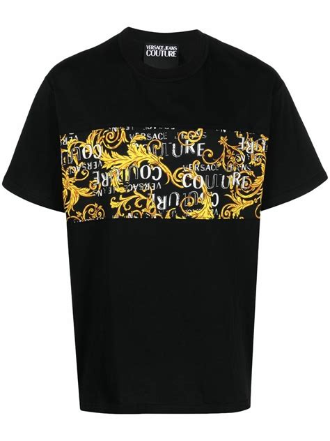 versace jeans pique tshirt|versace jeans couture official site.